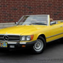 1982 Mercedes 380 SL Convertible 3.8L V8 155 HP Hard Top Leather Seats A/C