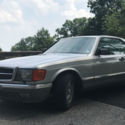 1982 mercedes 500sec European Gray market small bumper w126 euro head lights