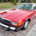 1982 MERCEDES 500SL EUROPEAN SPEC GREY MARKET MODEL