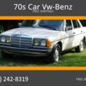 1982 Mercedes-Benz 240-Class 240 D 4dr Diesel Sedan FREE SHIPPING!