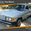 1982 Mercedes-Benz 240-Class 240 D 4dr Diesel Sedan Manual 4-Speed RWD I4 2.4L