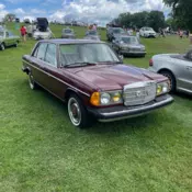 1982 Mercedes-Benz 240 D Sedan Red