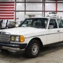 1982 Mercedes-Benz 300 D 178410 Miles Arctic White Sedan 3.0L I5 Turbo Diesel Au