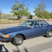 1982 Mercedes-Benz 300-Series Blue SL