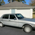1982 Mercedes-Benz 300D Turbo Diesel; Silver/Blue; 50542 Miles; Suberb Condition