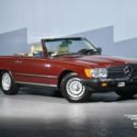 1982 Mercedes-Benz 380 Series 2dr Roadster 380SL 49,400 Miles Maroon Convertible