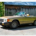 1982 Mercedes-Benz 380 Series 2dr Roadster 380SL Gold Convertible