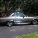 1982 Mercedes Benz 380SL with European headlights new soft and hard top