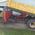 1982 ONE TON FLAT BED TRUCK FLAT BED DUMP