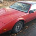 1982 Pontiac Firebird Trans Am - Red, fair condition.