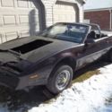 1982 PONTIAC TRANS AM CONVERTIBLE 64000 MILES! GREAT KITT KNIGHT RIDER 1983 1984