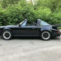 1982 Porsche 911 Convertible Black RWD Manual