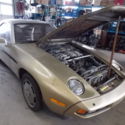 1982 Porsche 928 Gold/Tan, 121,000 mi VIN 2158  Restoration Project, 5 sp Manual