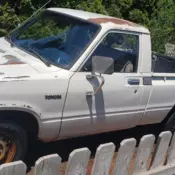 1982 Toyota Pickup White 1/2 TON DLX