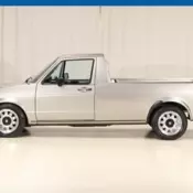 1982 Volkswagen Rabbit GTI 1.8L Pick up Custom 5-Speed 1278 Miles Atomic Silver