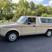 1982 Volkswagen Rabbit Pickup Brown TRUCK