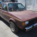 1982 Volkswagen Rabbit Pickup Diesel Manual 4 Cylinder NO RESERVE