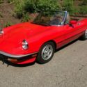 1983 Alfa Romeo Spider  62000 Miles Red