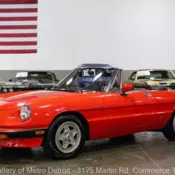 1983 Alfa Romeo Spider Veloce 91292 Miles Rosso Alfa Red  2.0L 4 Cylinder 5-Spee