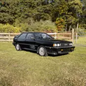 1983 Audi Quattro Hatchback Black QUATTRO
