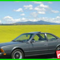 1983 BMW 633 CSI 2-Door 6-Cylinder Gas 3-Speed Automatic Transmission CA c84349