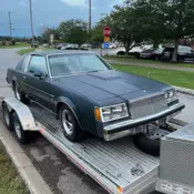 1983 Buick Regal Coupe Blue T-TYPE