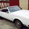 1983 Buick Riviera White Convertible for Sale 19500 miles mint condition.