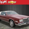 1983 Cadillac Eldorado Premium 54259 Miles Red 2dr Coupe 4.1L 8 Cylinder Automat