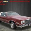 1983 Cadillac Eldorado Premium 54259 Miles Red 2dr Coupe  Automatic