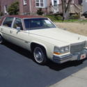 1983 Cadillac Fleetwood Brougham Sedan 4-Door 4.1L PARTS CAR