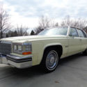 1983 Cadillac Sedav DeVille * 13K ORIGINAL MILES  TRIPLE YELLOW * 1 Family Owned