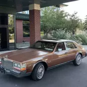 1983 Cadillac Seville Sedan Yellow