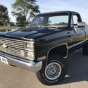 1983 Chevrolet K-10  49492 Miles Black Pickup Truck 350 V8 3 Speed Automatic