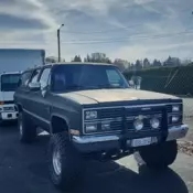 1983 Chevrolet K10 Suburban SUV Red K10