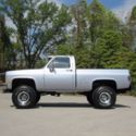 1983 Chevrolet Short Wide 4x4 Cold A/C 454 GMC Front Clip 6&#034; Lift Nice Looking