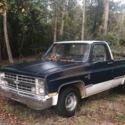 1983 Chevrolet Silverado fleetside half ton patina truck