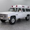1983 Chevrolet Suburban Ambulance K20 31492 Miles White SUV 5.7L 700 R-4 Auto