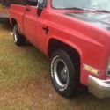 1983 Chevy C10 southern truck NO RUST SILVERADO SHORT BED 8&#034; RALLYS NICE DRIVER