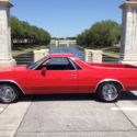 1983 CHEVY EL CAMINO TORCH RED BEAUTY FLORIDA CAR SINCE NEW BUILD SHEET V8 AUTO
