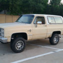 1983 CHEVY K5 BLAZER 4X4 RUNS GREAT V8 AUTOMATIC CLEAN TEXAS TITLE