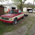 1983 chevy s-10 shop truck,40s 50s chassis swap