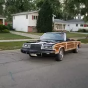 1983 Chrysler LeBaron - Convertible Black Woody
