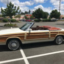 1983 CHRYSLER LeBaron convertible Town and Country Mark Cross selling NO RESERVE