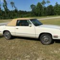 1983 Chrysler LeBaron Medallion Convertible