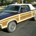 1983 Chrysler Lebaron Town and Country Convertible Mark Cross edition