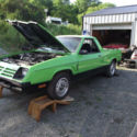 1983 dodge rampage mini pickup truck 5 speed 2 seater needs work please read