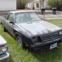 1983 Dodge Rampage Pickup - extremely RARE.