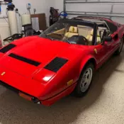 1983 Ferrari 308 Convertible Red GTS QUATTRO