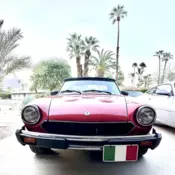 1983 Fiat Pininfarina Convertible Red
