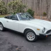 1983 fiat spider 124